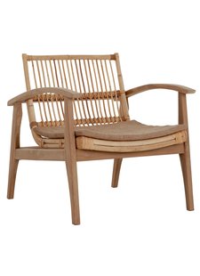 Petite Lily Interiors Occasional Chair teck and rattan - Natural