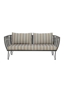 Bloomingville Sofa al aire libre - verde - L175xH72xW74cm - Bloomingville