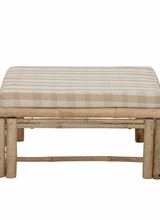 Petite Lily Interiors Banc en Bois d'orme brut - 126x16xh53cm - Piece Unique