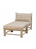 Bloomingville Outdoor sofa element, bamboo