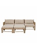Bloomingville Outdoor sofa element right lounge, bamboo