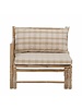 Bloomingville Outdoor sofa element left lounge, bamboo