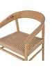 Bloomingville Chaise Vitus en chêne - L53xH76,5xW54cm - Natural