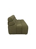 Dareels Couch / Sofa Recycled yarn CHOPIN - moss - 3PL - 190x93xH78cm