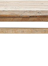 Maisons Origines Vintage raw wood coffee table - 170X59XH42cm - Elm Wood