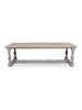 Bloomingville Mesa de comerdor 'Chateau' - Madera - Gris - 260x100x80cm