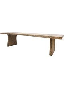 Petite Lily Interiors Dining room table raw wood - 250x90-110xh76-78cm