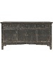 Petite Lily Interiors Sideboard vintage - black - 161X46X85cm - elm wood