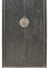 Petite Lily Interiors Antique Chinese black cabinet - 109x51xh189cm - Unique Item