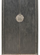 Petite Lily Interiors Cabinet Vintage chinois - noir - 109x51xh189cm - pièce unique