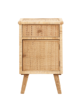 Nordal Bedside / Cabinet - rattan  - 42x32xH67cm - Nordal