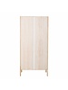 Bloomingville Cabinet, Pine w/open rattan - L85xH180xW45cm - Bloomingville