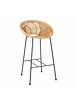 Bloomingville Tabouret de bar en rotin naturel - L54xH94xW52cm - Bloomingville