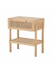 Bloomingville Bedside / Cabinet - rattan  - L49xH54xW35,66cm - Bloomingville