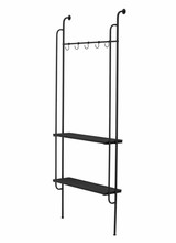 Bloomingville Iron rack - black - L76xH180xW18cm - Bloomingville