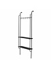 Bloomingville Iron rack - black - L76xH180xW18cm - Bloomingville