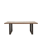 Nordal Mesa Industrial - Metal y Madera - 220x100xh77cm