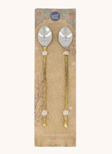 Doing Goods Gift set of 2 latte spoons - brass - Doing Goods