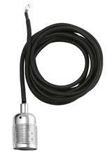 Frama Kit de Suspensión cable/enchufe E27 - Plateado Mate - Frama