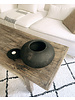 Maisons Origines Table basse bois brut - 160X50Xh45cm - pièce unique