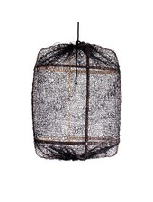 Ay Illuminate Z5 lámpara de bambú y sisal- negra - Ø 42cm x H100cm - Ay illuminate