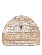 HK Living Lampe Suspension en osier - naturel - Ø80cm - HK Living