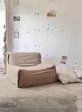 Déco rustique aux différents tons beige/sable - par Paulina Arcklin - vu sur Instagram