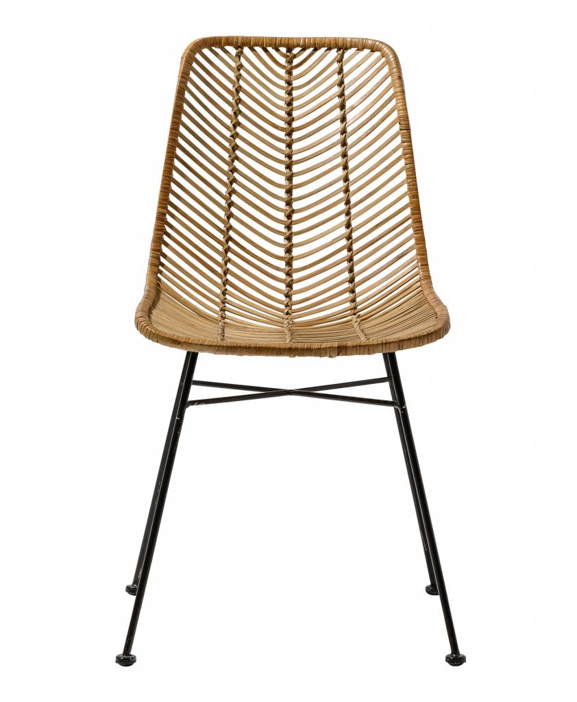 Silla Lena de Mimbre Natural - Bloomingville - Petite Lily Interiors