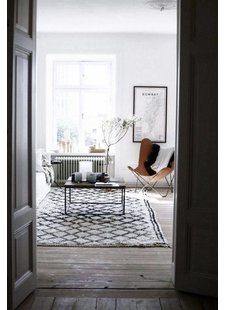 Dulzura y Serenidad en esta habitación con una atmósfera Escandinava Étnica - visto en Pinterest