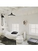 Scandinavian decor with gray bedding - Seen on Pinterest - Copy - Copy - Copy - Copy