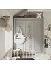 Scandinavian decor with gray bedding - Seen on Pinterest - Copy - Copy - Copy - Copy