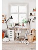 Bureau deco scandinave en tons naturels - vu sur Instagram