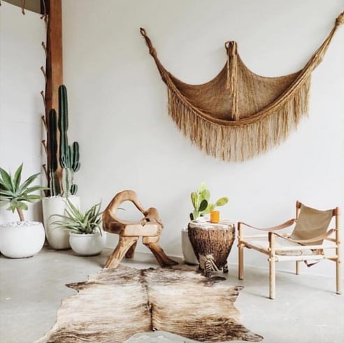 Pure and ethnic ambience in this Boho Chic Spa in Los Angeles - Spotted at Intagram @thenowmassage