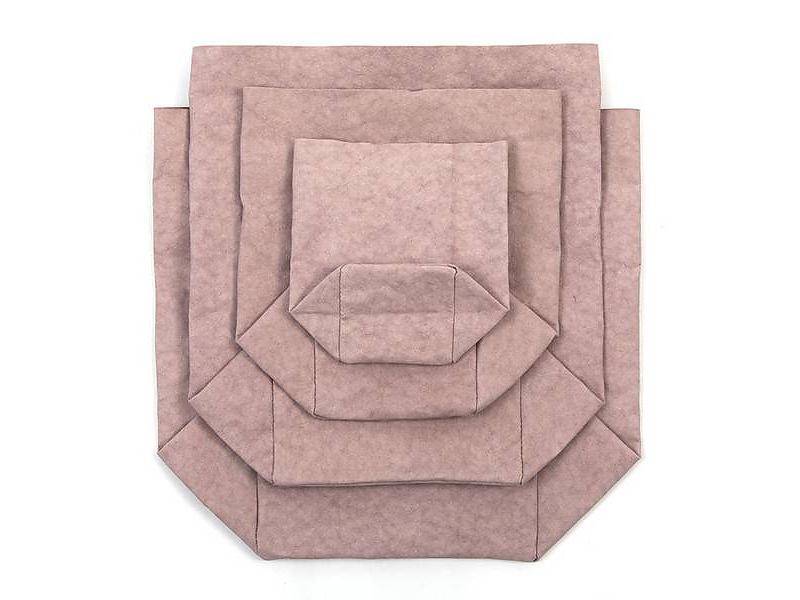 Uashmama Washable Paper Bag in Pink / Quarzo Rosa - Uashmama