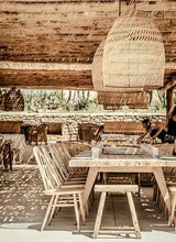 Splendid Bohemian Chic atmosphere - Scorpios restaurant & bar in Mykonos