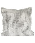 Tell me more Knitted rope cushion cover - 100% cotton - 60x60cm - Offwhite - Tell Me More