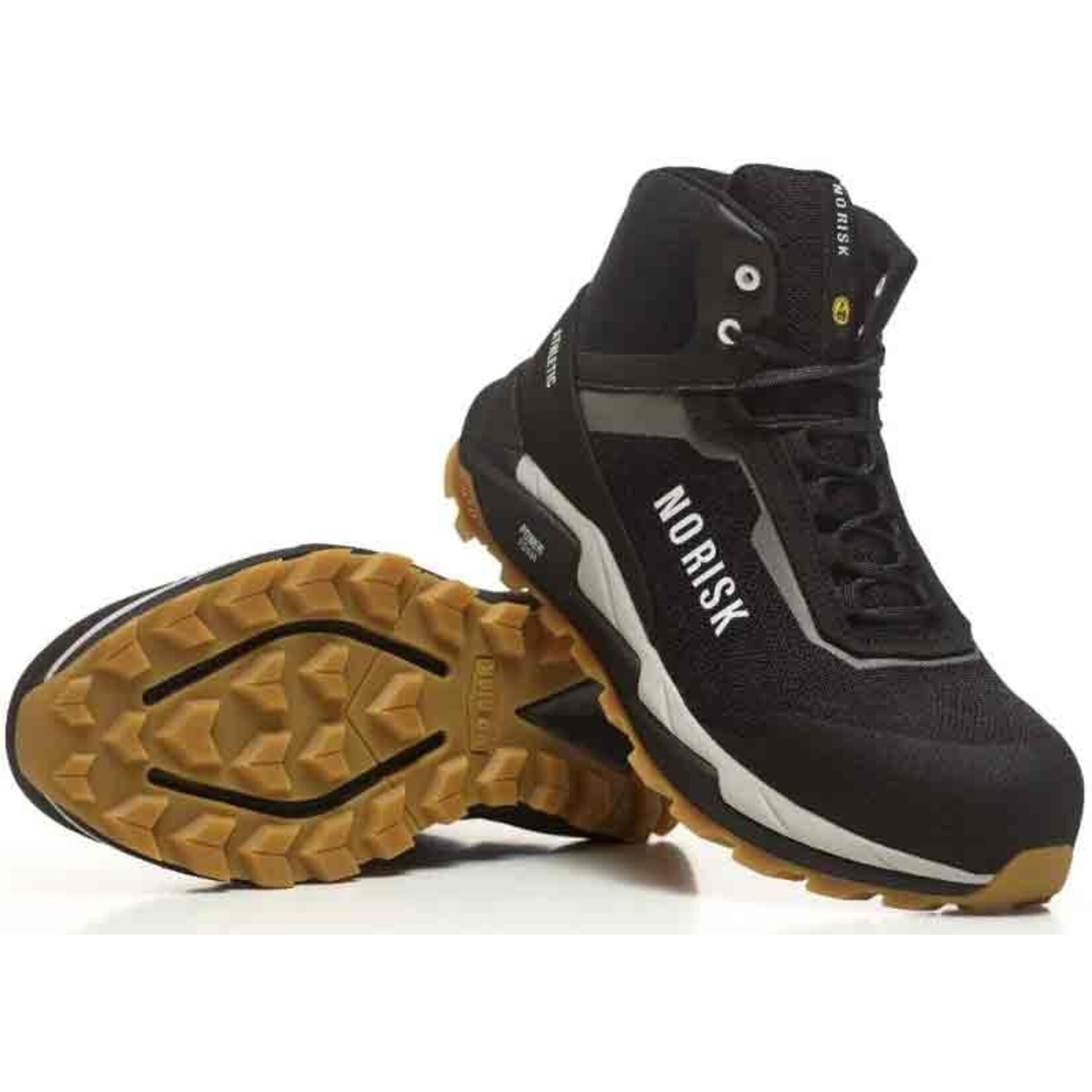 NoRisk veiligheidsschoenen Athletic Mid Black