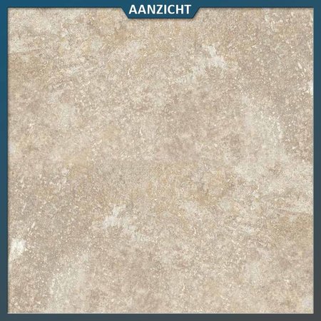 Castelvetro Keramische tuintegel Always Beige 80x80x2 cm (Castelvetro)