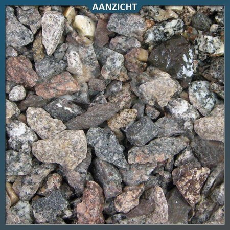 Natuursteenvoordelig Brons graniet split 16-22 mm