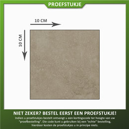 Castelvetro Proefstukje keramische tegel Absolute Beige