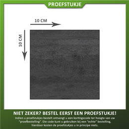 Castelvetro Proefstukje Keramische tegel Deck Black