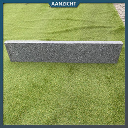 Natuursteenvoordelig Opsluitband Graniet blauw/antra gevlamd