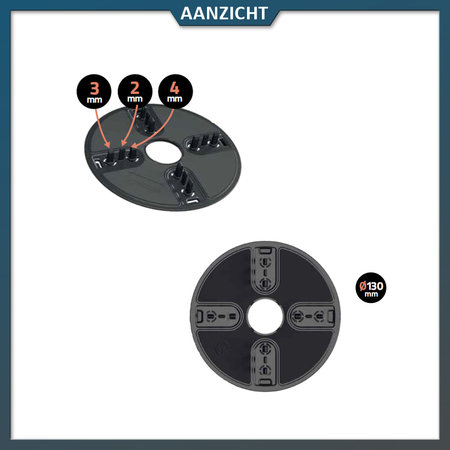 Natuursteenvoordelig Verstelbare Tegeldrager Queen zelf nivellerend