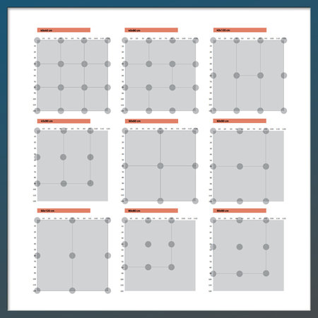 Natuursteenvoordelig Verstelbare Tegeldrager Queen zelf nivellerend