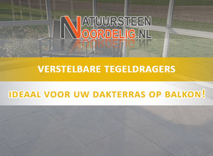 Verstelbare tegeldragers voor het dakterras