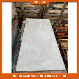 Natuursteenvoordelig Keramische tuintegel Livermore Pearl 120x60x2