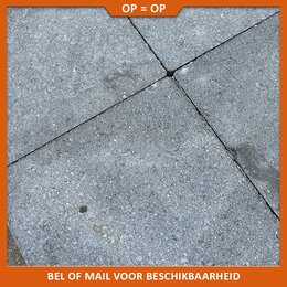 Natuursteenvoordelig Bestrating beton antraciet 20x20x6 cm