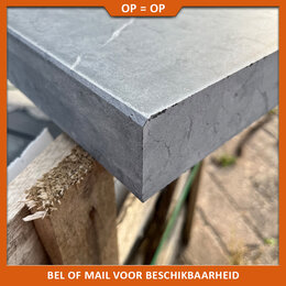 Natuursteenvoordelig Opsluitband Hardsteen 100x25x5 cm | ACTIE