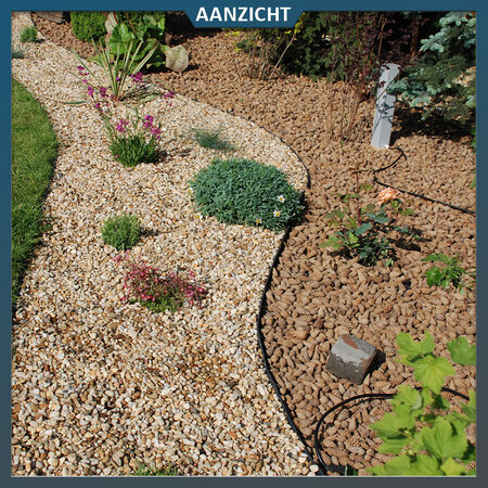 Natuursteenvoordelig Kantopsluiting kunststof - Garden Edge Pro