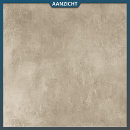 EnergieKer Keramische tuintegel Loft Taupe 80x80x2 cm